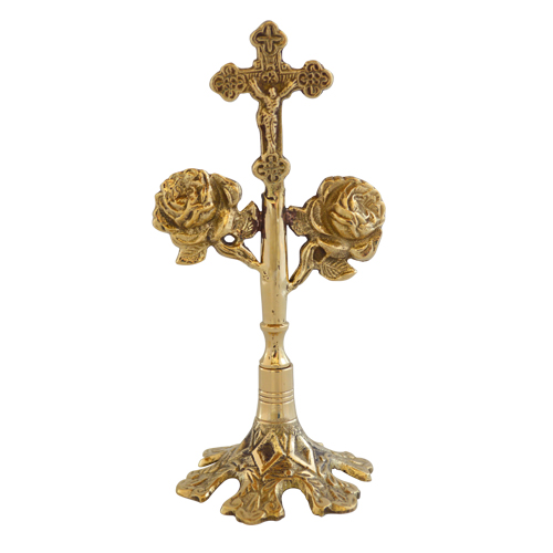 Standing Cross with Roses