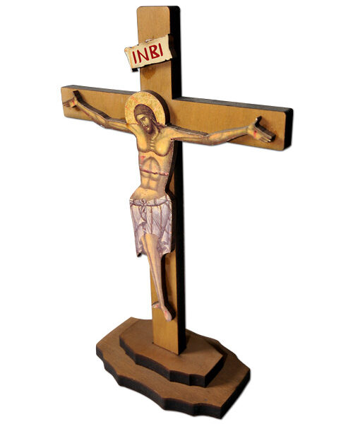 Standing Wooden Crucifix