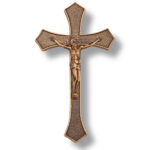 Brass Memorial Crucifix