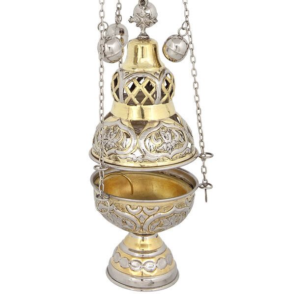 Two-tone Brass Thurible