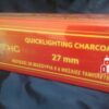 Quick lighting charcoal tablets 27mm
