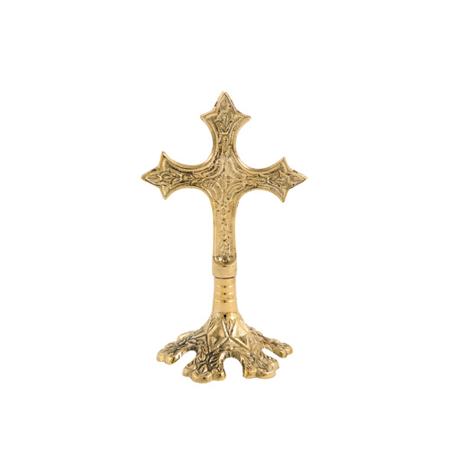 Standing Brass Cross