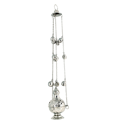 Nickel Plated Thurible Censer