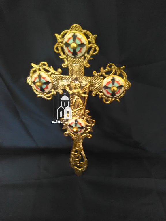 Blessing Cross with Enamel
