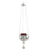 Nickel Plated Hanging Oil Lamp