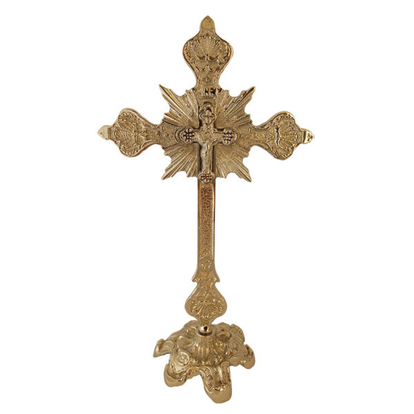 Altar Standing Brass Cross