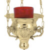 Brass Hanging Vigil Lamp