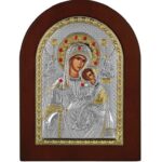 Virgin Mary Amolyntos Silver Icon