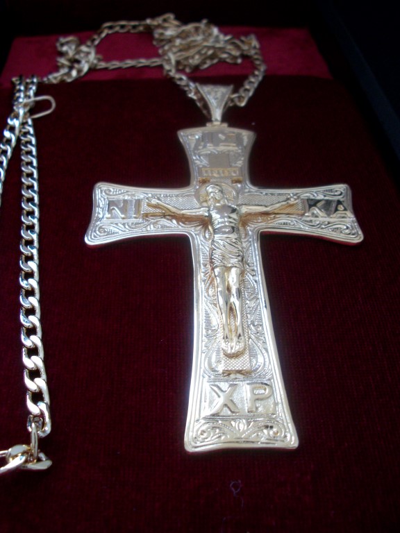 Sterling Silver Pectoral Cross