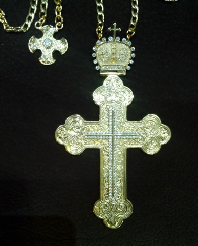 Sterling Silver Pectoral Cross